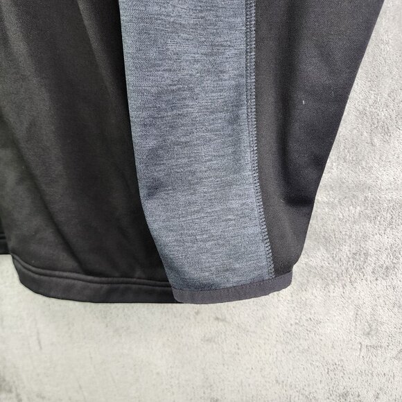 Mens Black & Gray Callaway Pullover Sweatshirt 1/4 Zip Long Sleeve Size XXL - Picture 5 of 12